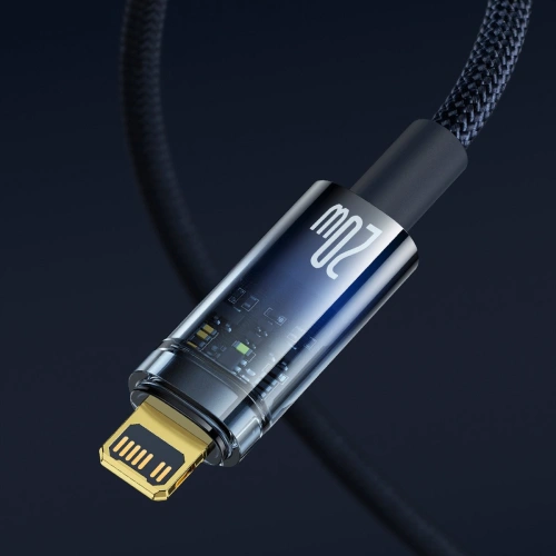 Kup Kabel Baseus Explorer Series USB-C – Lightning 20W 2m blau - BSU3462BLU - {ean13} - Sklep Home Screen