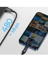 Kup Kabel Baseus Explorer Series USB-C – Lightning 20W 2m blau - BSU3462BLU - {ean13} - Sklep Home Screen