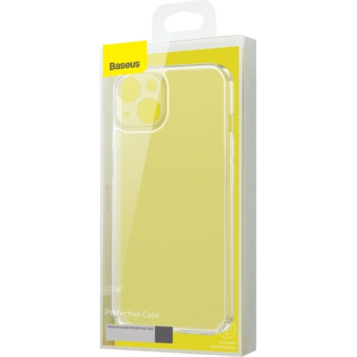 Kup Etui Baseus Frosted Glass Case Apple iPhone 13 fekete - BSU3465BLK - {ean13} - Sklep Home Screen