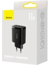 Kup Încărcător de rețea Baseus Compact 3x USB-A 17W negru - BSU3467BLK - {ean13} - Sklep Home Screen