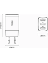Kup Netzladegerät Baseus Compact 3x USB-A 17W schwarz - BSU3467BLK - {ean13} - Sklep Home Screen