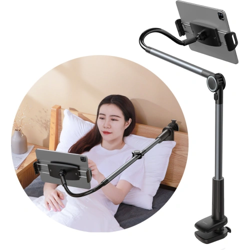 Kup Flexibler Schreibtischhalter Baseus Otaku grau - BSU3468GRY - {ean13} - Sklep Home Screen