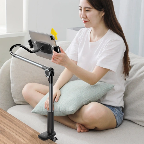 Buy Baseus Otaku universal phone holder tablet stand lazy holder gray - BSU3468GRY - {ean13} - Home Screen Store Europe