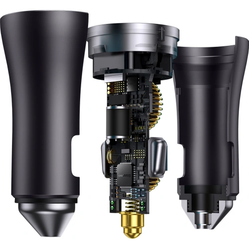 Kup Auto nabíječka Baseus Golden Contactor Pro 2x USB-C 40W šedá - BSU3469GRY - {ean13} - Sklep Home Screen