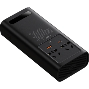 Autós inverter Baseus IGBT 300W 220V (CN/EU csatlakozó) fekete