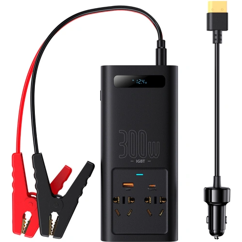 Kup Autós inverter Baseus IGBT 300W 220V (CN/EU csatlakozó) fekete - BSU3470BLK - {ean13} - Sklep Home Screen