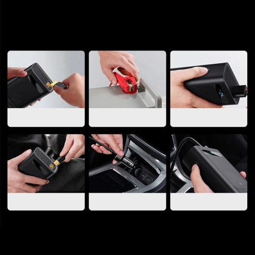 Buy Baseus IGBT Car Inverter Inverter 300W 220V (CN / EU Plug) Black - BSU3470BLK - {ean13} - Home Screen Store Europe