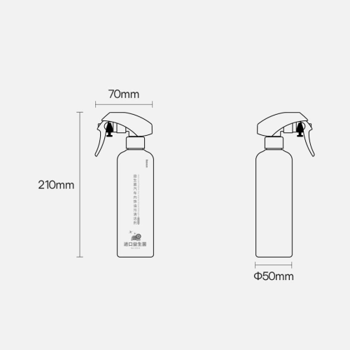 Buy Baseus Auto-care car interior cleaning spray 300ml white - BSU3471WHT - {ean13} - Home Screen Store Europe