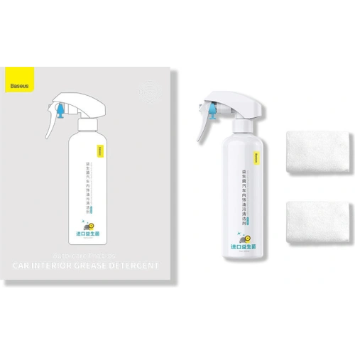 Kup Sprej na čištění interiéru automobilu Baseus Auto-care 300ml bílý - BSU3471WHT - {ean13} - Sklep Home Screen