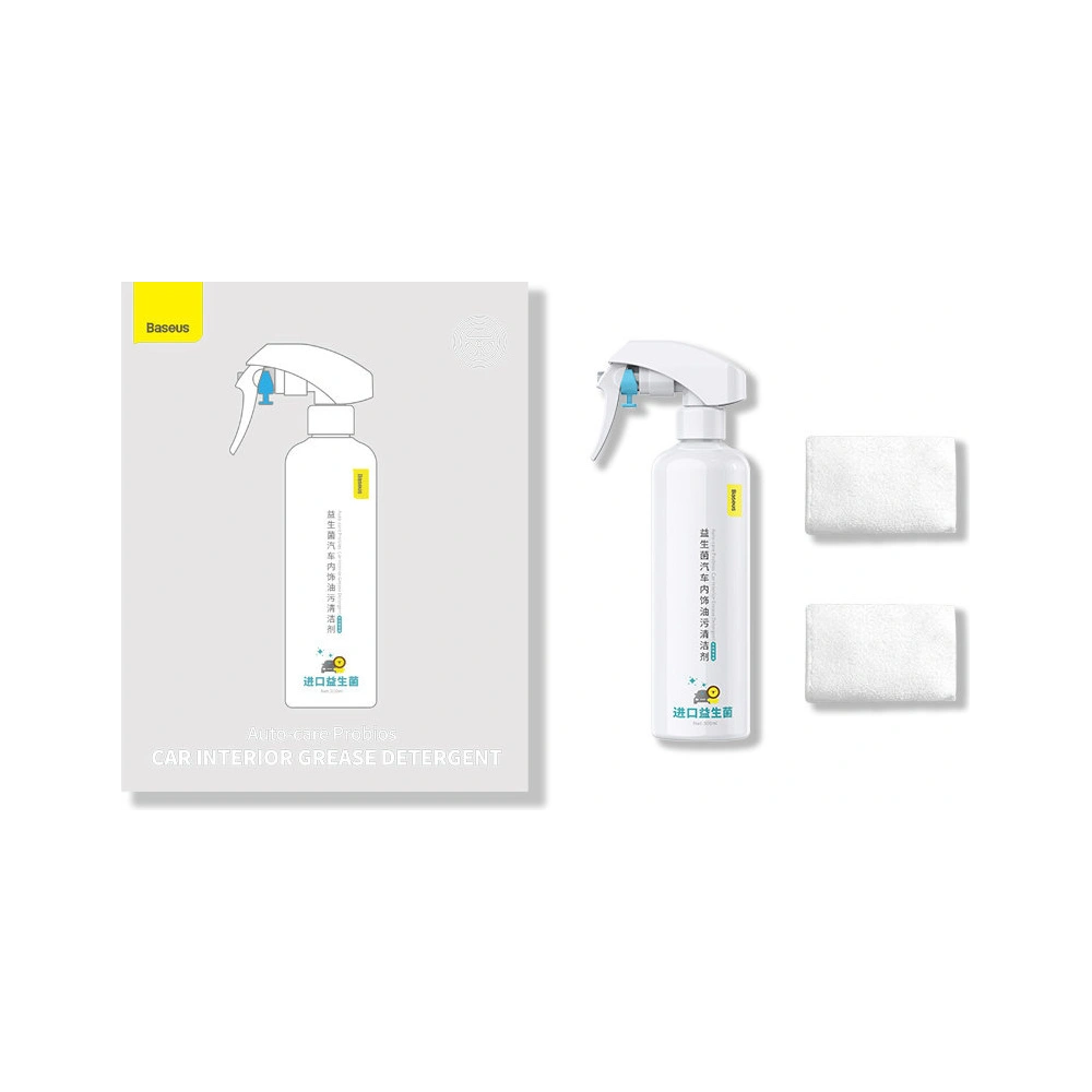 Spray do czyszczenia wnętrza samochodu Baseus Auto-care  300ml biały