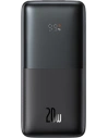 Powerbank Baseus Bipow Pro 10000mAh 20W 2x USB-A + USB-C + cablu USB-C 3A 0.3m negru