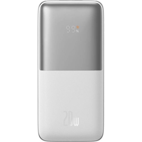 Kup Powerbank Baseus Bipow Pro 10000mAh 20W 2x USB-A + USB-C + kabel USB-C 3A 0.3m bílý - BSU3473WHT - {ean13} - Sklep Home Screen