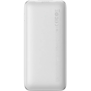 Powerbank Baseus Bipow Pro 10000mAh 20W 2x USB-A + USB-C + kabel USB-C 3A 0.3m biały