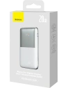 Kup Powerbank Baseus Bipow Pro 10000mAh 20W 2x USB-A + USB-C + kabel USB-C 3A 0.3m bílý - BSU3473WHT - {ean13} - Sklep Home Screen