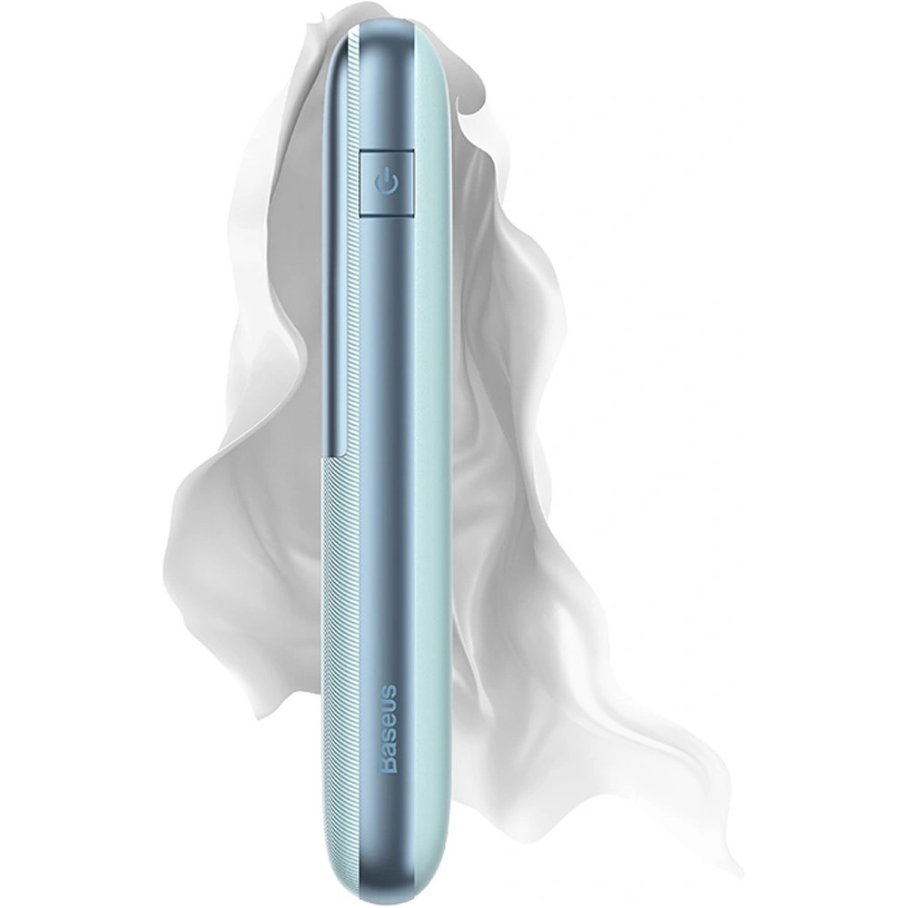 Powerbank Baseus Bipow Pro 10000mAh 20W 2x USB-A + USB-C + kabel USB-C 3A 0.3m niebieski