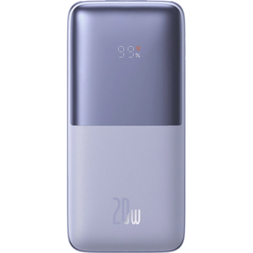 Kup Powerbank Baseus Bipow Pro 10000mAh 20W 2x USB-A + USB-C + kabel USB-C 3A 0.3m fialový - BSU3475PRP - {ean13} - Sklep Home Screen