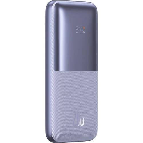 Kup Powerbank Baseus Bipow Pro 10000mAh 20W 2x USB-A + USB-C + kabel USB-C 3A 0.3m fialový - BSU3475PRP - {ean13} - Sklep Home Screen