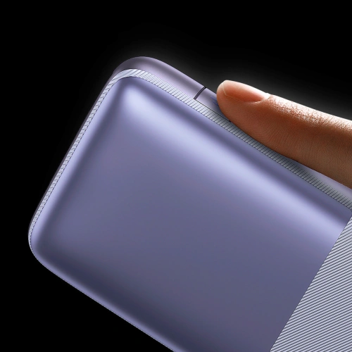 Kup Powerbank Baseus Bipow Pro 10000mAh 20W 2x USB-A + USB-C + kabel USB-C 3A 0.3m fialový - BSU3475PRP - {ean13} - Sklep Home Screen
