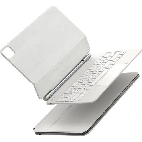 Buy Baseus Brilliance keyboard case Apple iPad Air 10.9 (4, 5 gen)/iPad Pro 11 (1, 2, 3 gen) white - BSU3479WHT - {ean13} - Home Screen Store Europe