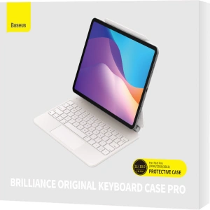 Kup Etui z klawiaturą Baseus Brilliance Apple iPad Air 10.9 (4. i 5. gen)/iPad Pro 11 (1., 2. i 3. gen) biały - BSU3479WHT - {ean13} - Sklep Home Screen