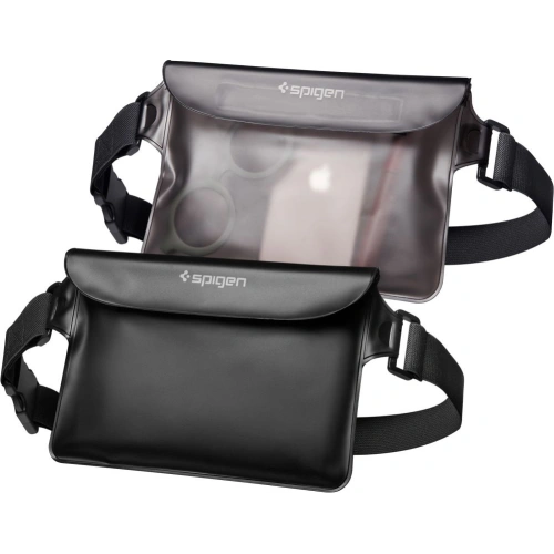 Kup Wasserdichte Beutel Spigen A620 Universal Wasserdichte Bauchtasche Schwarz [2 PACK] - SPN2278BLK - {ean13} - Sklep Home Screen