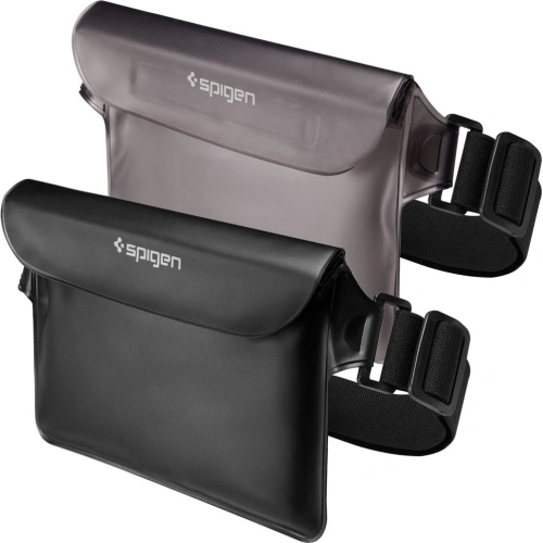 Kup Wasserdichte Beutel Spigen A620 Universal Wasserdichte Bauchtasche Schwarz [2 PACK] - SPN2278BLK - {ean13} - Sklep Home Screen