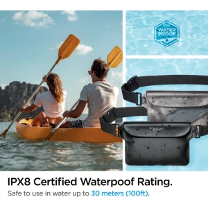 Buy Spigen A620 Universal Waterproof Waist Bag Black [2 PACK] - SPN2278BLK - {ean13} - Home Screen Store Europe