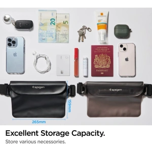 Kup Sáčky vodotěsné Spigen A620 univerzální vodotěsná taška na pás černá [2 PACK] - SPN2278BLK - {ean13} - Sklep Home Screen