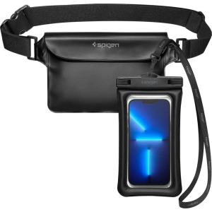 Buy Spigen A621 Universal Waterproof Case & Waist Bag Black - SPN2279BLK - {ean13} - Home Screen Store Europe