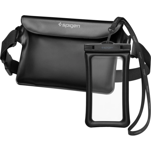 Buy Spigen A621 Universal Waterproof Case & Waist Bag Black - SPN2279BLK - {ean13} - Home Screen Store Europe
