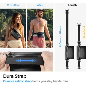 Buy Spigen A621 Universal Waterproof Case & Waist Bag Black - SPN2279BLK - {ean13} - Home Screen Store Europe