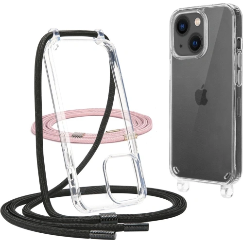 Kup Etui Tech-Protect Flexair Chain Apple iPhone 13/14 Černá a Růžová - THP1196BLKPNK - {ean13} - Sklep Home Screen