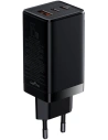 Netzteil Baseus GaN3 Pro 2xUSB-C + USB-A 65W (schwarz)