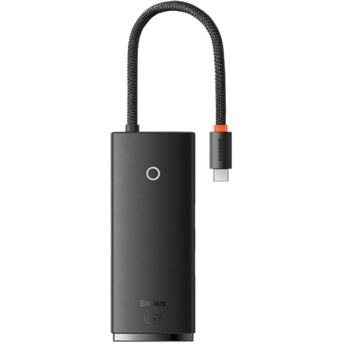 Kup Hub 5w1 Baseus Lite Series USB-C - 3x USB 3.0 + USB-C + HDMI (negru) - BSU3481BLK - {ean13} - Sklep Home Screen