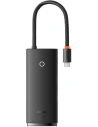Hub 5-in-1 Baseus Lite Series USB-C - 3x USB 3.0 + USB-C + HDMI (schwarz)