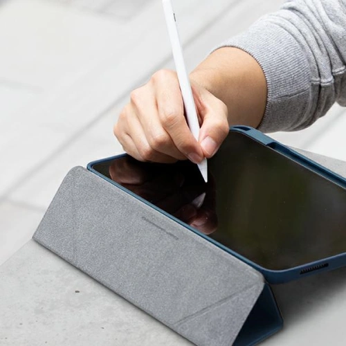 Kup Etui UNIQ Moven Apple iPad Air 10.9 2020/2022 (4. a 5. generace) / iPad Air 11 2024 (6. generace) Antimicrobial modrý/carpi blue - UNIQ647BLU - {ean13} - Sklep Home Screen