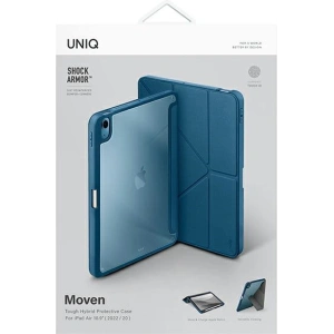 Kup Etui UNIQ Moven Apple iPad Air 10.9 2020/2022 (4. i 5. generacji) / iPad Air 11 2024 (6. generacji) Antimicrobial niebieski/carpi blue - UNIQ647BLU - {ean13} - Sklep Home Screen