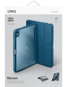 Kup Etui UNIQ Moven Apple iPad Air 10.9 2020/2022 (4. és 5. generáció) / iPad Air 11 2024 (6. generáció) Antimicrobial kék/carpi blue - UNIQ647BLU - {ean13} - Sklep Home Screen