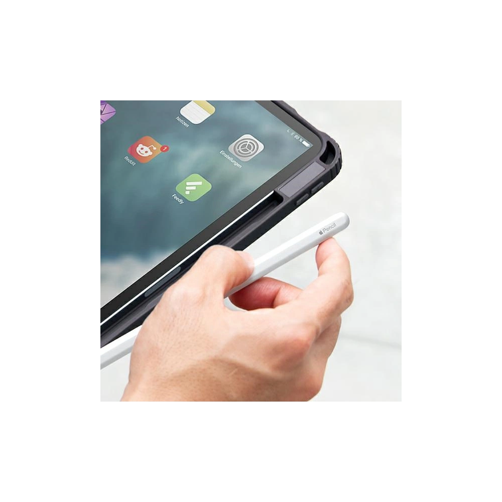 Etui UNIQ Moven Apple iPad Air 10.9 2020/2022 (4. i 5. generacji) / iPad Air 11 2024 (6. generacji) Antimicrobial szary/charcoal grey