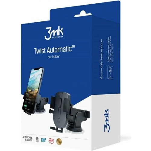 Kup Upevnění do auta 3MK Twist Automatic Car Holder - 3MK3801 - {ean13} - Sklep Home Screen