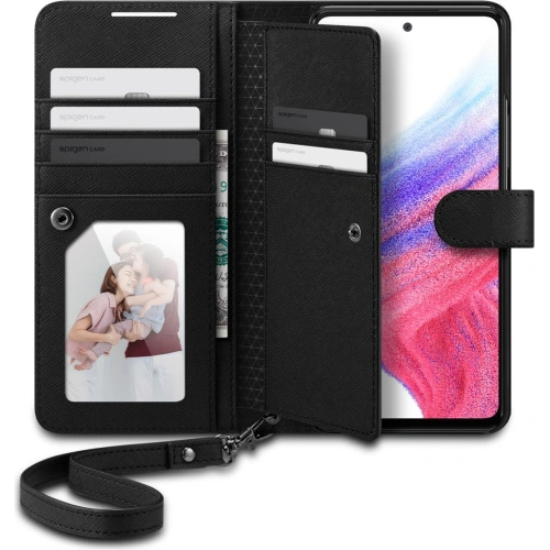 Kup Etui Spigen Wallet S Plus Samsung Galaxy A53 5G Černá - SPN2281BLK - {ean13} - Sklep Home Screen