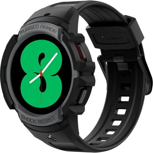Buy Spigen Rugged Armor Pro Samsung Galaxy Watch 4 44mm Charcoal Gray - SPN2283GRY - {ean13} - Home Screen Store Europe