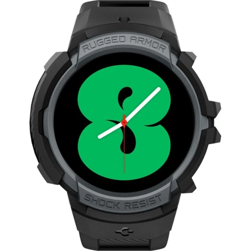 Kup Pasek Spigen Rugged Armor Pro Samsung Galaxy Watch 4 44mm Charcoal Gray - SPN2283GRY - {ean13} - Sklep Home Screen