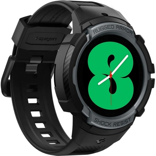 Kup Pasek Spigen Rugged Armor Pro Samsung Galaxy Watch 4 44mm Charcoal Gray - SPN2283GRY - {ean13} - Sklep Home Screen