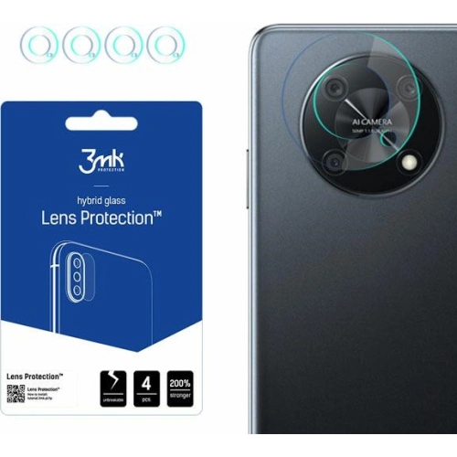 Kup Sticlă hibridă pentru obiectivul aparatului 3MK Protecție Lentilă Huawei Nova Y90 [4 PACK] - 3MK3857 - {ean13} - Sklep Home Screen