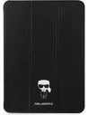 Etui Karl Lagerfeld KLFC11OKMK Apple iPad Pro 11 2021 (3. generációs) Book Cover fekete/black Saffiano Karl Iconic