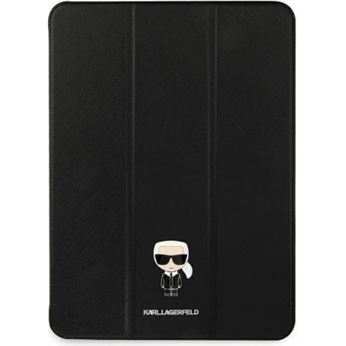 Kup Etui Karl Lagerfeld KLFC12OKMK Apple iPad Pro 12.9 2021 (a 5-a generație) Copertă de carte neagră/saffiano Karl Iconic - KLD976BLK - {ean13} - Sklep Home Screen