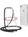 Etui Tech-Protect Flexair Chain Apple iPhone SE 2022/SE 2020/8/7 Černá & Růžová