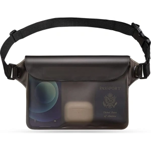 Buy Tech-Protect Universal Waterproof Pouch Grey/Clear - THP1208GRYCL - {ean13} - Home Screen Store Europe