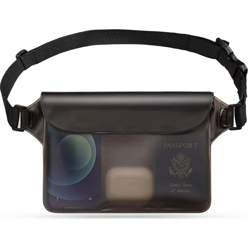 Buy Tech-Protect Universal Waterproof Pouch Grey/Clear - THP1208GRYCL - {ean13} - Home Screen Store Europe